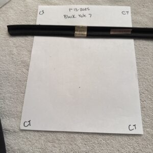 NOS 62 63 64 GM Impala Belair Vertical Weather Strip LEFT Rear window passenger