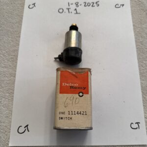 NOS 68 69 Chevrolet Chevelle Nova Camaro Carb Throttle Stop Solenoid 1114421