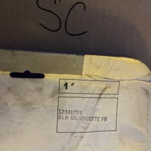 NOS Black Pair of GM SILHOUETTE Auto Car Splash Guards Deadstock 12341774