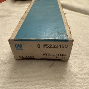 NOS Chevrolet 8 hydraulic valve lifters GM 5232450 Genuine GM