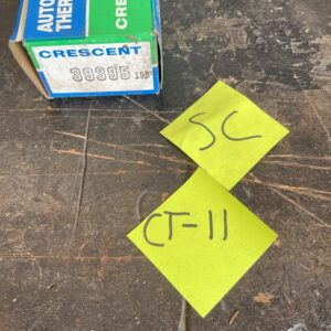 NOS Crescent Poppet Thermostat 39395 195 Degree Winter - 1965 and up