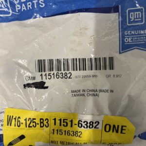 NOS OEM GM 11516382 Nut (One Nut) Sold Individually