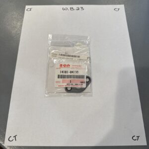 NOS OEM SUZUKI, EXHAUST Manifold GASKET, 1993-2006 JR50 LT50, 14181-04200!#