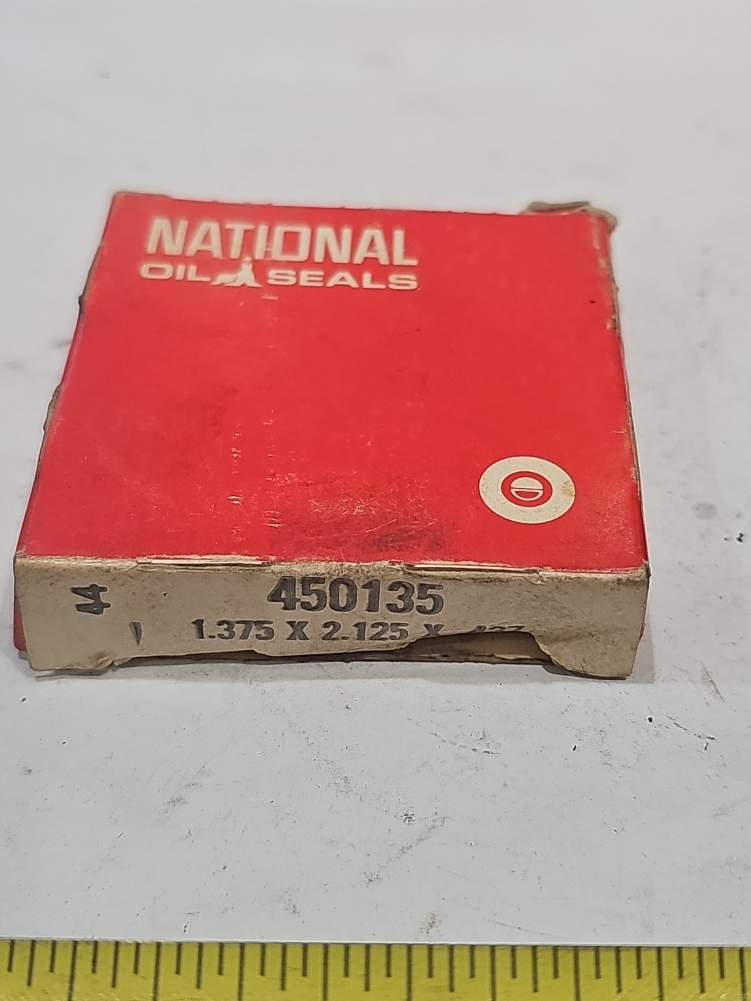 National 450135 Oil Seal = 1.375" X 2.125" X .437"~ Made In USA - Image 4