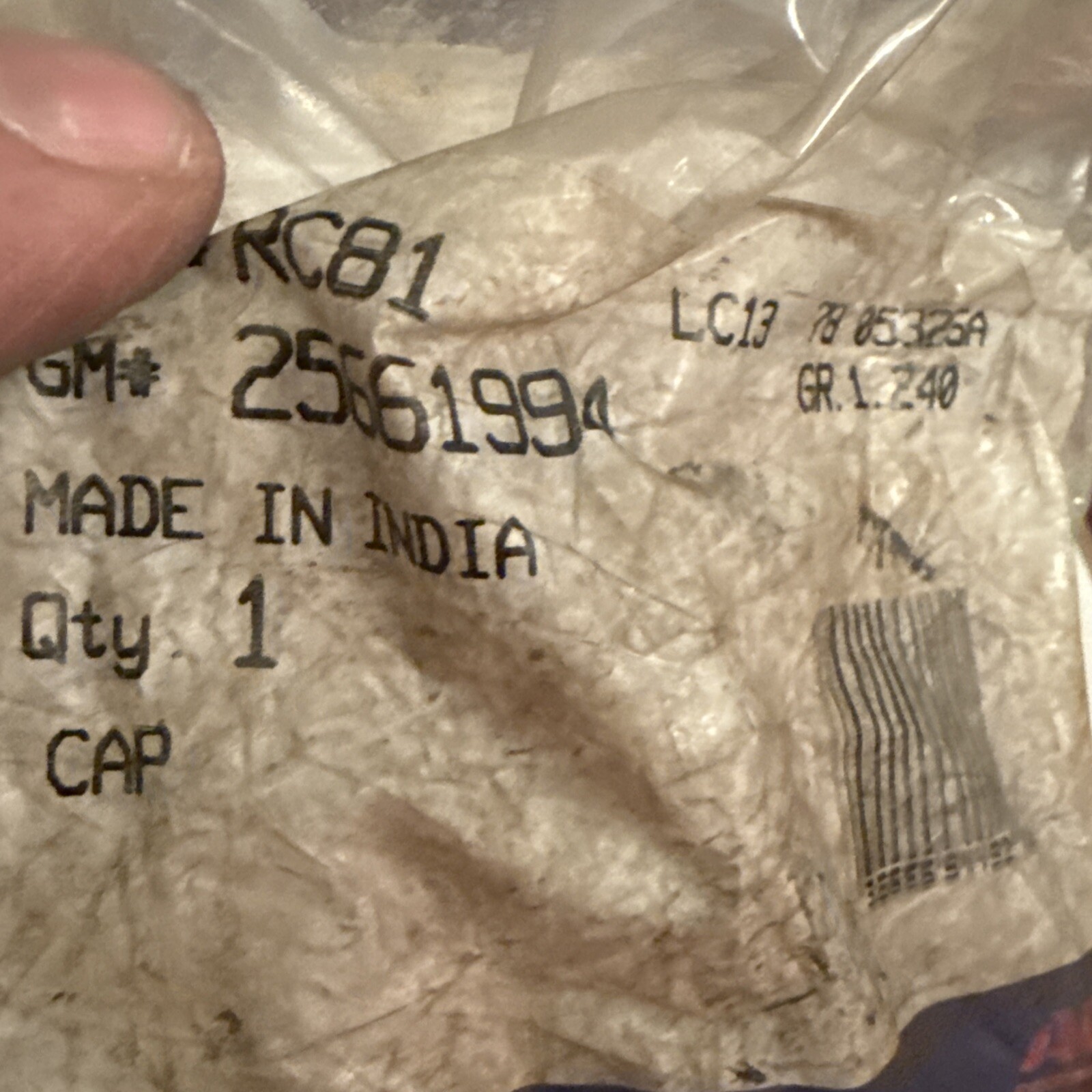 New ACDelco Genuine OE GM Radiator Cap RC81 25661994 - Image 3