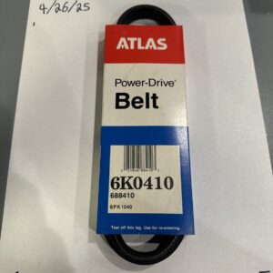 New Atlas Power Drive Belt 6K0410