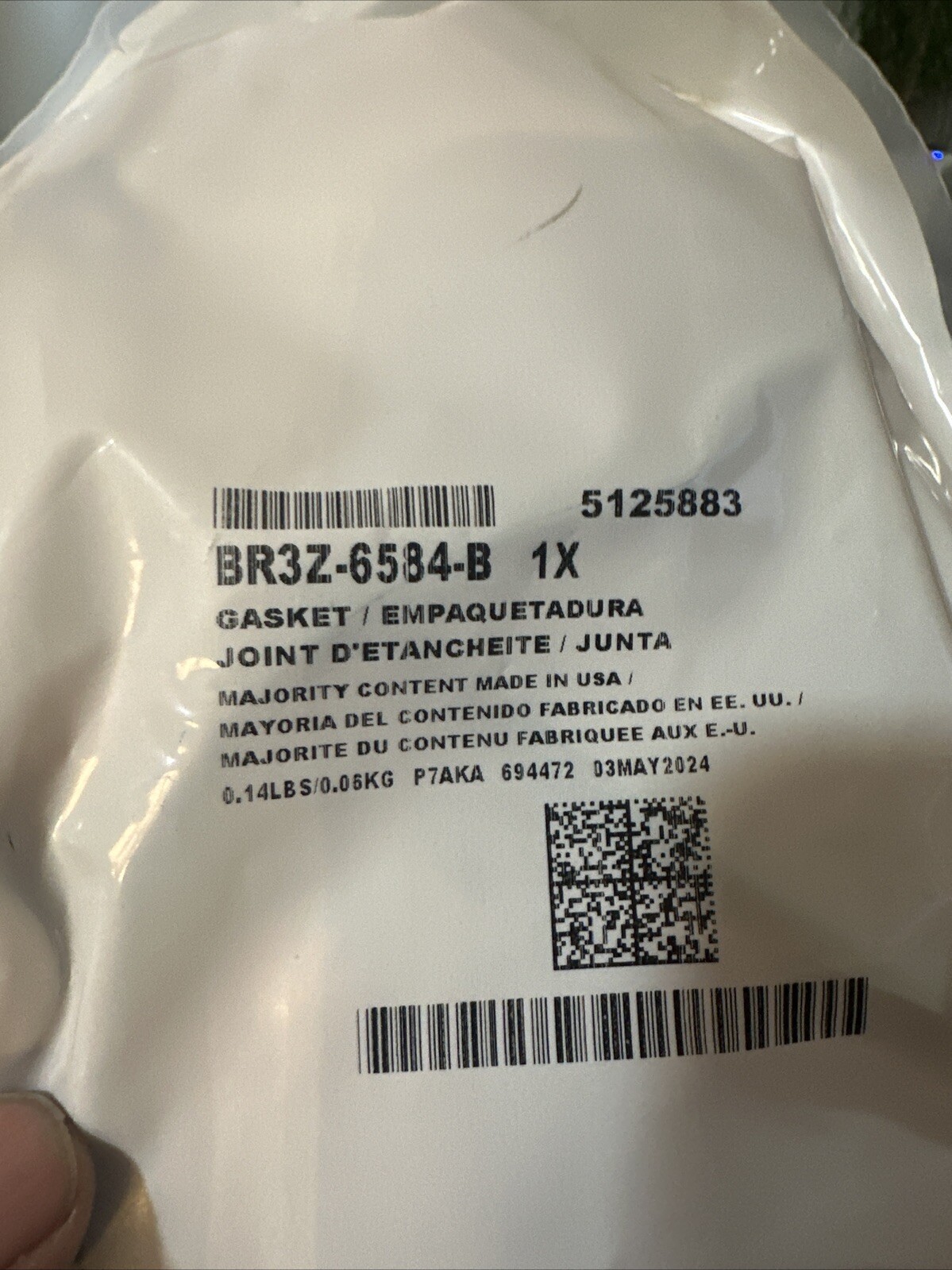 New Genuine Ford Engine Valve Cover Gasket (2011-2023) OE BR3Z6584B