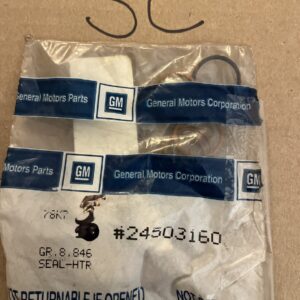 New NOS GM 24503160 Heater Inlet Pipe Seal (O-Ring) Qty.5
