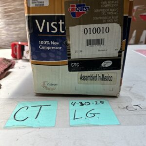 New OEM CarQuest 273135-Visteon AC Compressor 010010 For 01-11 Ford 01-09 Mazda