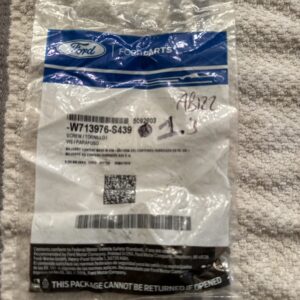 New OEM Ford W713976-S439 Brake Dust Shield Screw & Washer Assembly NOS