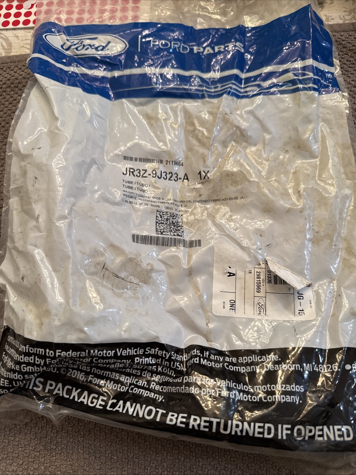 New OEM Fuel Feed Line fits 2018-2021 Ford Mustang F-150 JR3Z-9J323-A