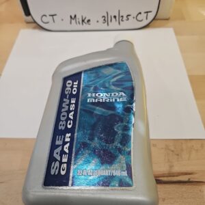 New OEM Honda Marine 80W-90 Gear Case Oil (1 Quart) - Part 08739-90W