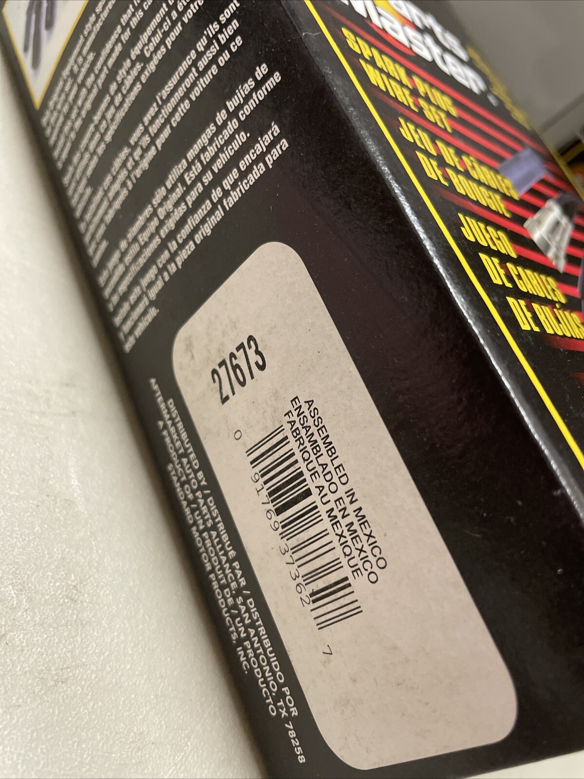 New Spark Plug Wire Set 27673 Parts Master - Image 3