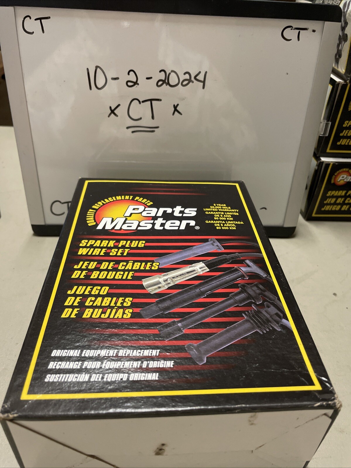 New Spark Plug Wire Set 27673 Parts Master