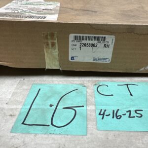 New Vintage Genuine GM 22658002 Weatherstrip Assembly, Roof Side Rail 1995-2005