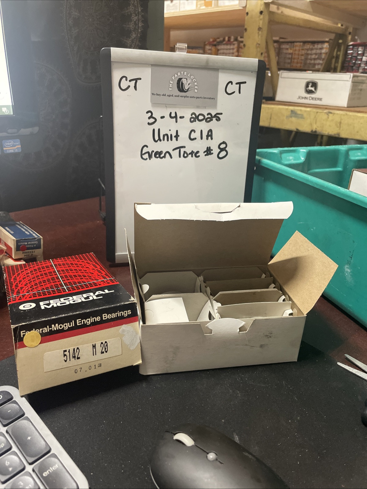 Nos Federal Mogul Engine Main Bearing 5142