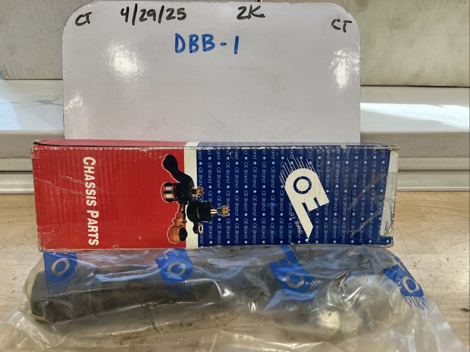 OE Brand DM14.46098 Suspension Control Arm Shaft Kit (Rep. TRW S-13167A)