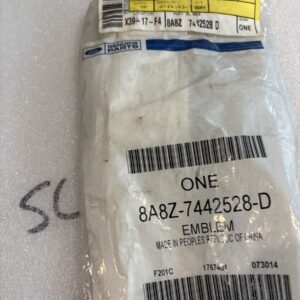 OEM Ford Rear Liftgate Tailgate Emblem Nameplate Limited Ford Flex 8A8Z7442528D