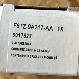 OEM Genuine Ford Fuel Line Clip F6TZ-9A317-AA