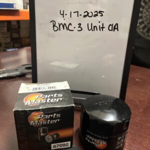 ONE GENUINE PARTS MASTER ENGINE OIL FILTER 67092