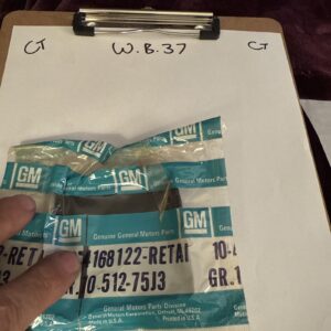 ORIGINAL GM DOOR, WINDOW, VENT CRANKE HANDLE CLIP,  (1) pc 4168122