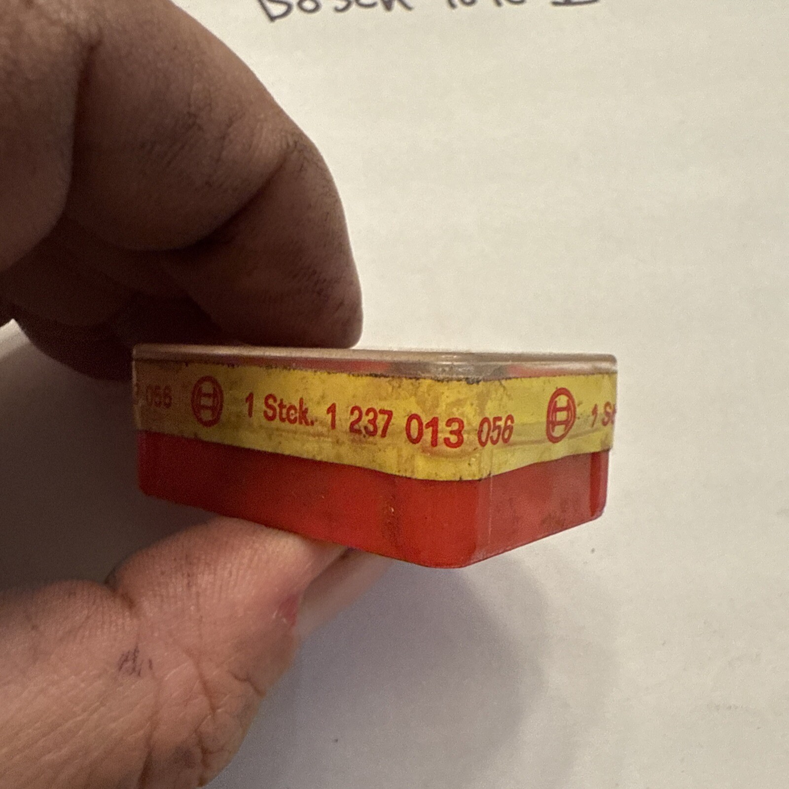 Original BOSCH Saab Kontaktsatz Zündkontaktsatz Unterbrecher 1237013056 NEU OVP - Image 3