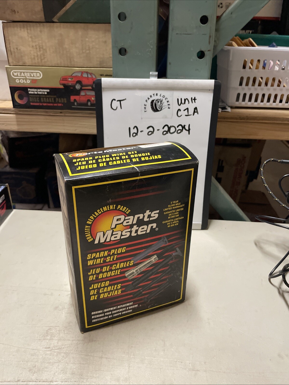 PARTS MASTER SPARK PLUG WIRE SET 26463