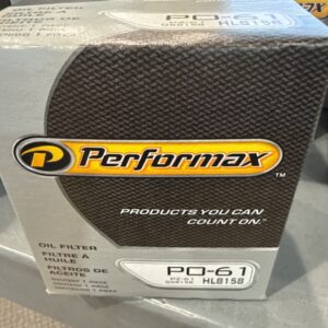 PERFORMAX (1) Oil Filter PO-61 - NEW