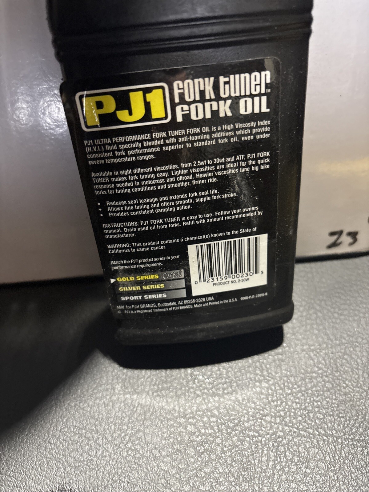 PJ1 2-30W 30W Fork Tuner Oil, 0.5 L Litres - Image 4