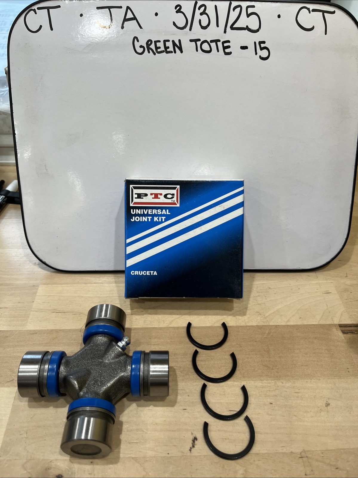 PTC Universal Joint Kit Replaces Spicer 5-3147X PTC 3107SJ