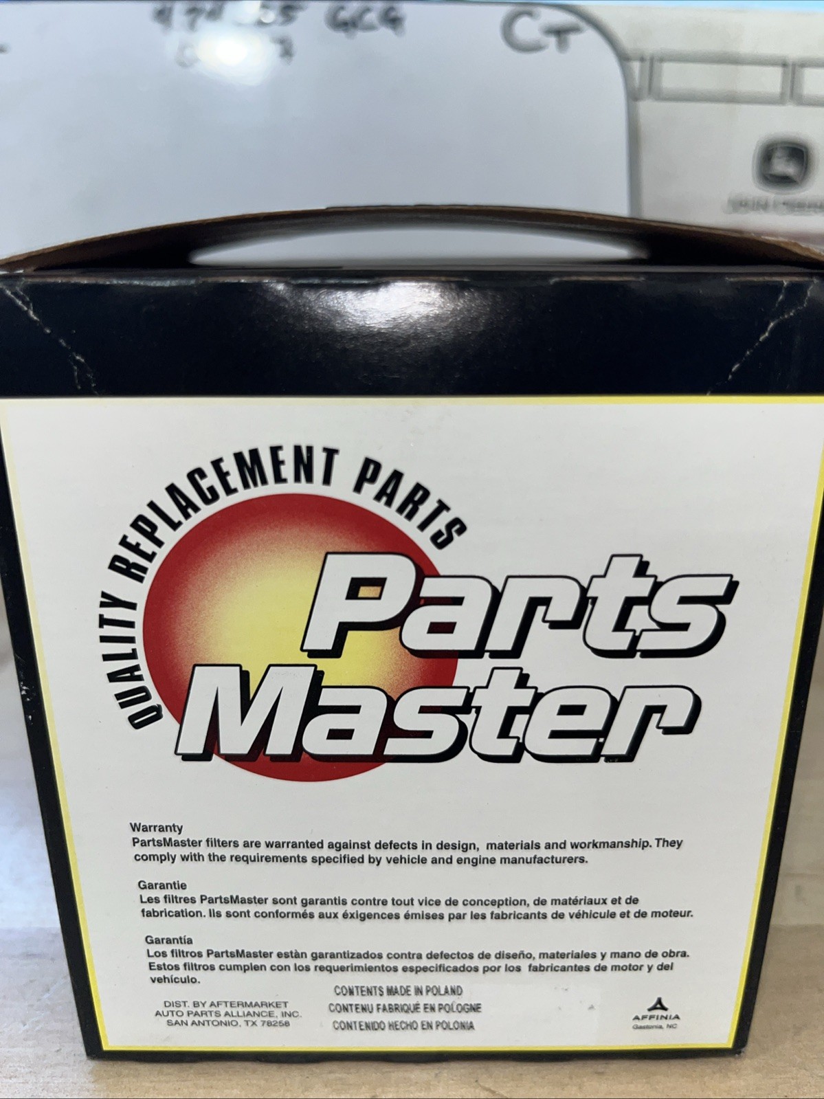 Parts Master 61212 (Napa 1212) Filter - Image 3