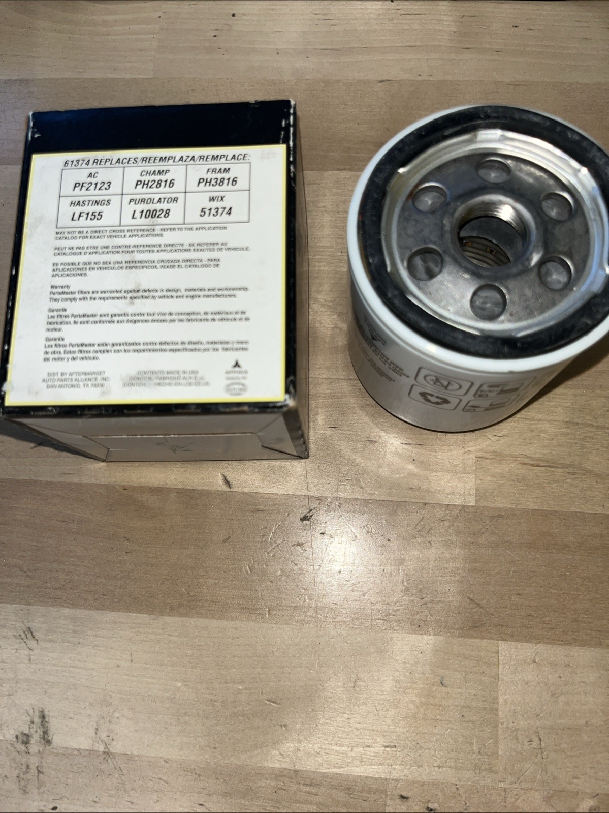 Parts Master 61374 Oil Filter (FRAM PH 3816 Alt) - Image 4