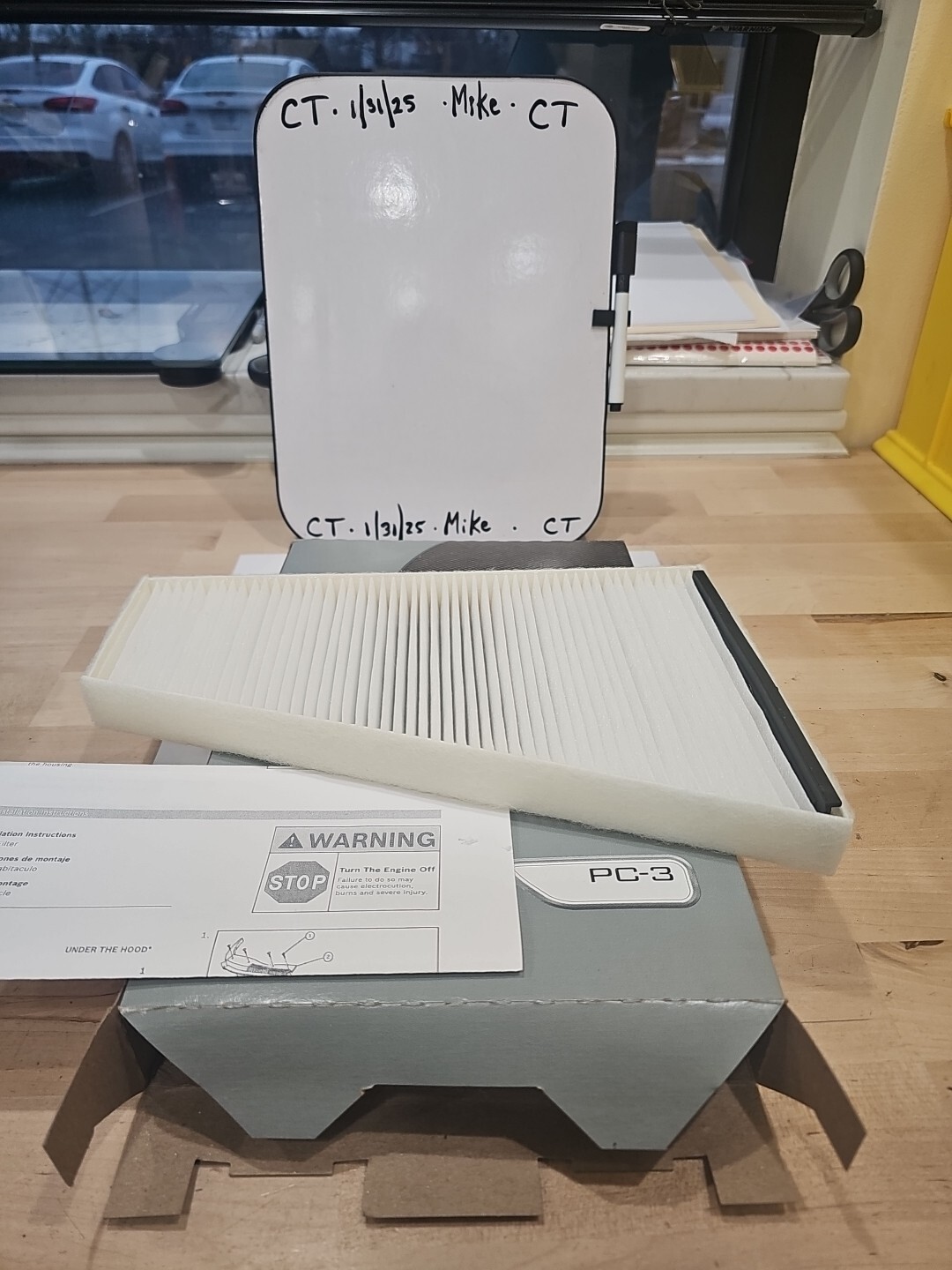 Performax PC-3 Cabin Air Filter (Purolator C25082)