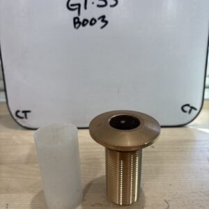 Perko Bronze Boat Thru Hall 3 1/4'' x 1” No Nut