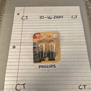 Philips 3156B2 Tail Light Bulb for 77879 Electrical Lighting Body Exterior rx