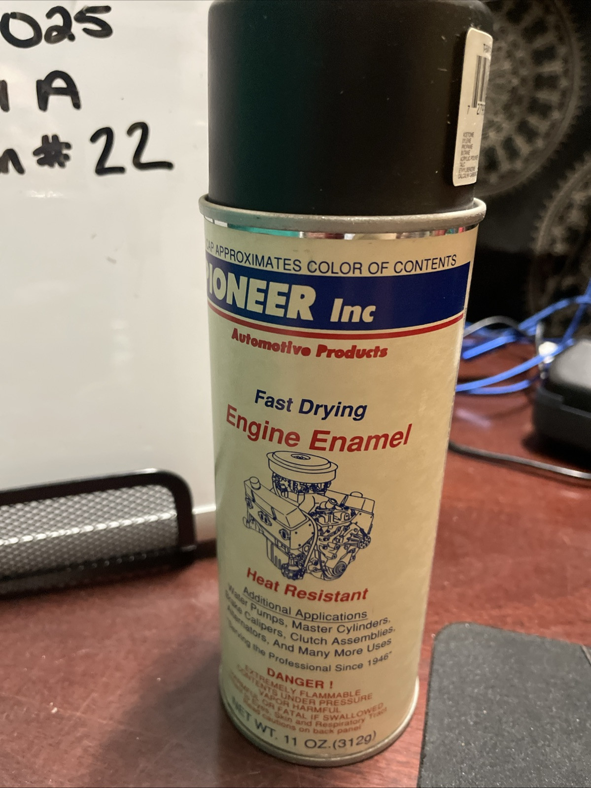 Pioneer Fast Drying Engine Enamel T-54V Flat Black - Image 3