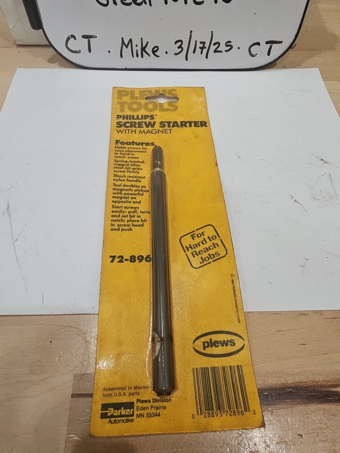 Plews Tools Phillips Screw Starter Model # 72-896 - Image 3