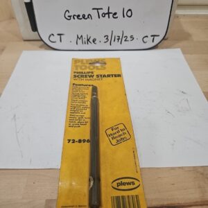 Plews Tools Phillips Screw Starter Model # 72-896