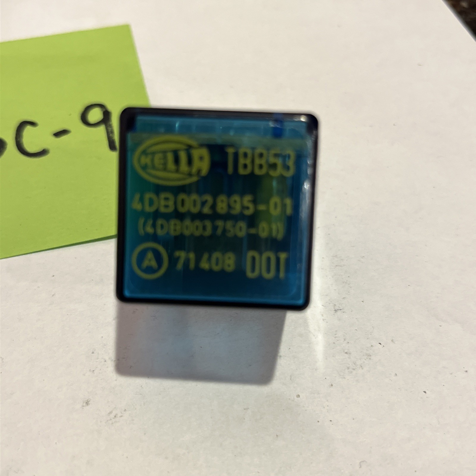 Porsche / VW / Mercedes Flasher Relay HELLA TBB53 (4DB002895-01) 12v - Image 3