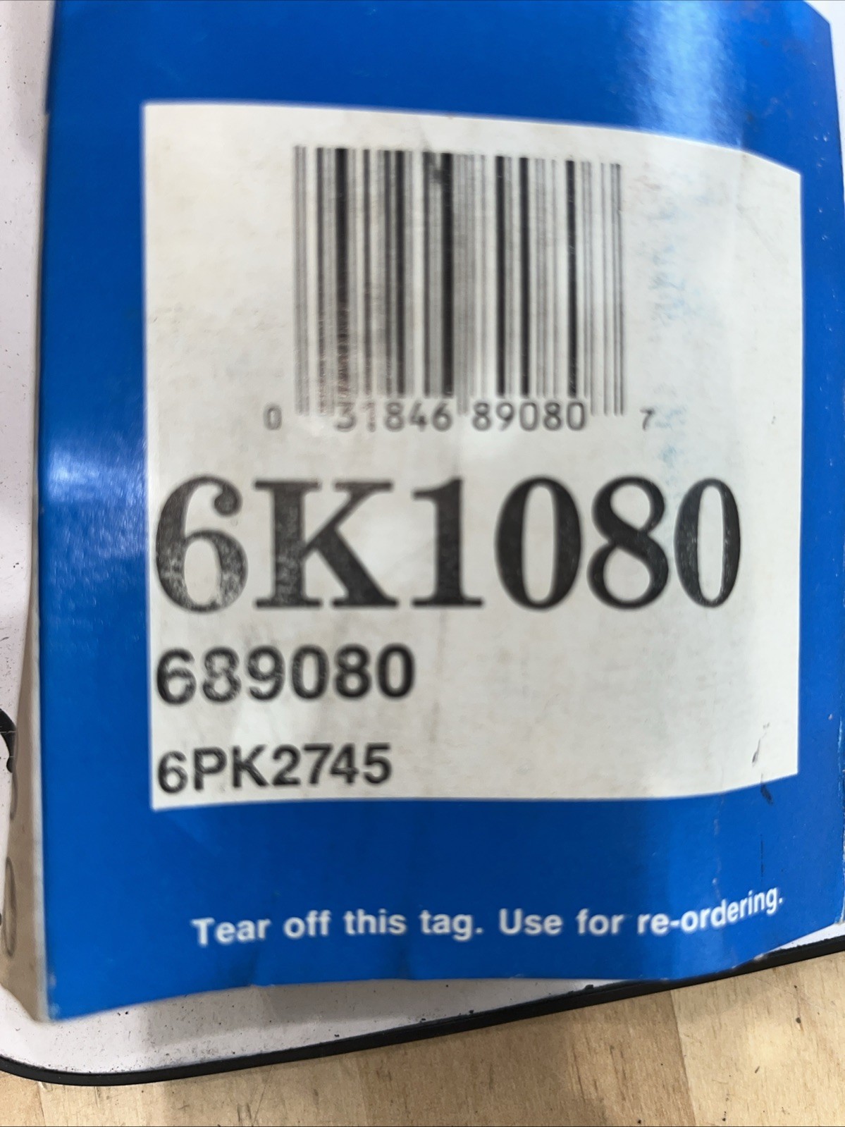 Power Drive Belt 6k1080 - Image 3