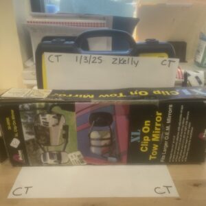 Prime Products 30-0095, Small Mirror Clip On Tow Mirror, Towing, Extended Mirror