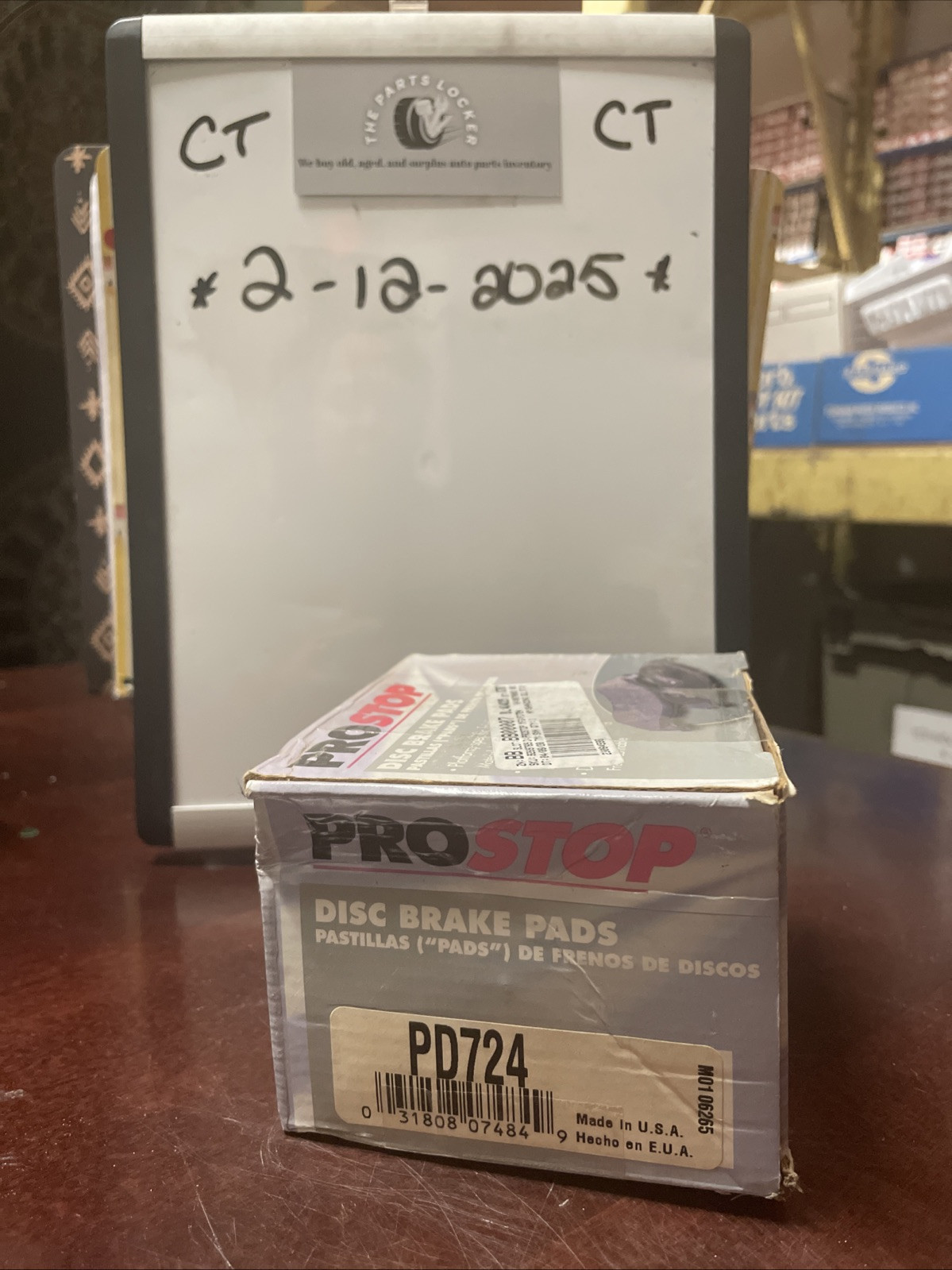 ProStop Disc Brake Pads PD724 - Image 3