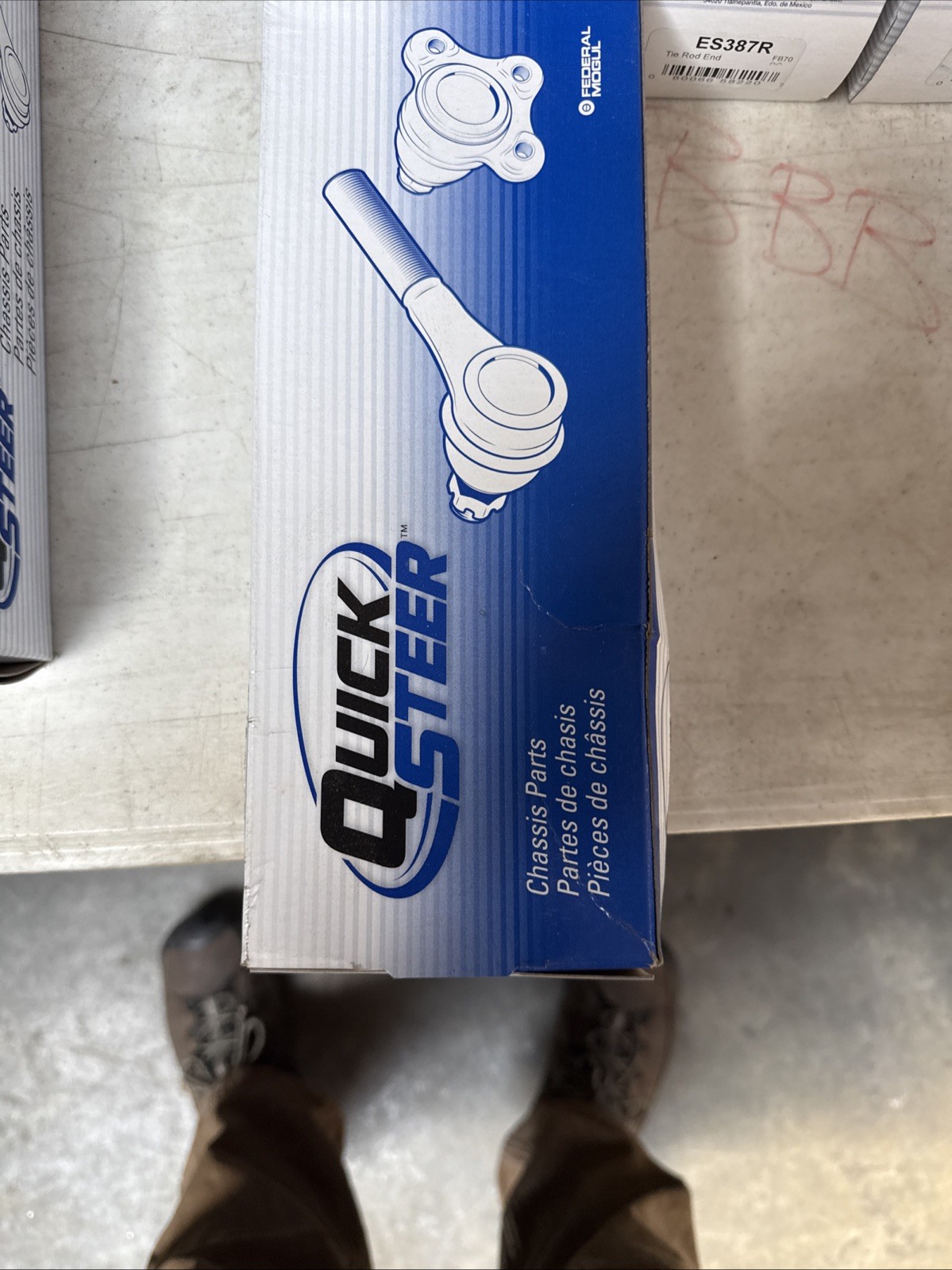 Quick Steer ES3155RL Steering Tie Rod End For 89-98 Mazda MPV - Image 3