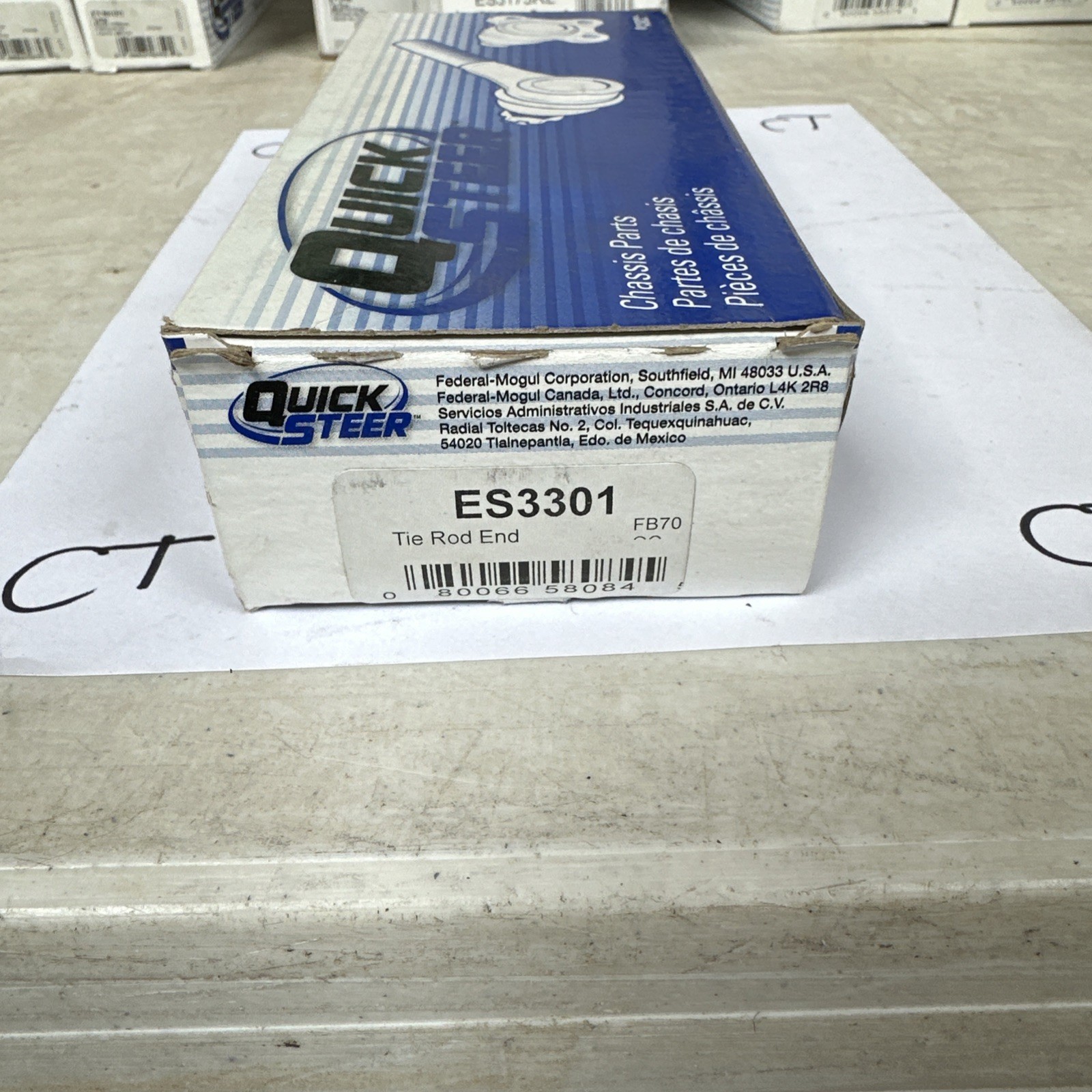 Quick Steer ES3301 Quick Steer Es3301 Steering Tie Rod End - Image 3