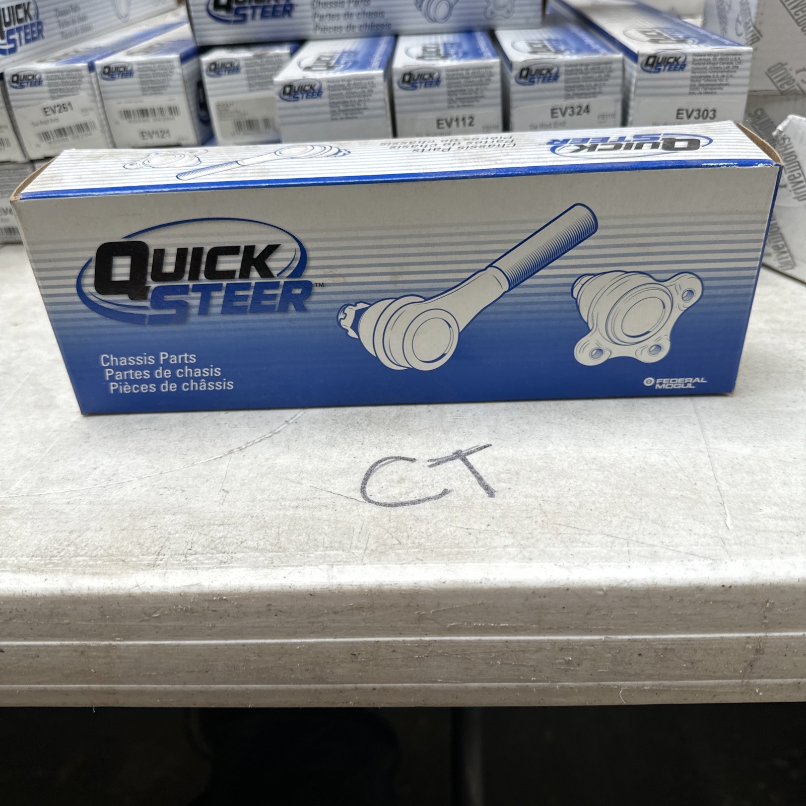 Quick Steer ES3369T Steering Tie Rod End For Select 97-04 Ford Lincoln Models