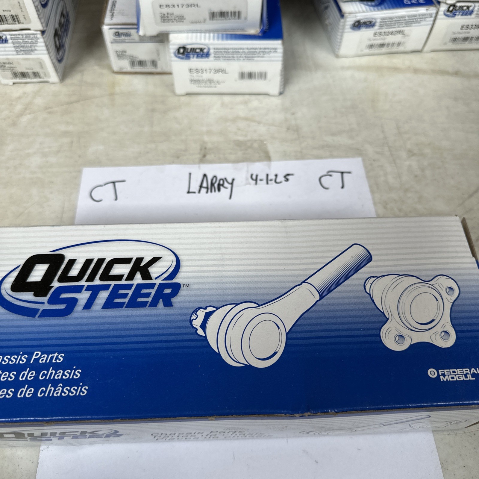 Quick steer ES2127L Steering Tie Rod End