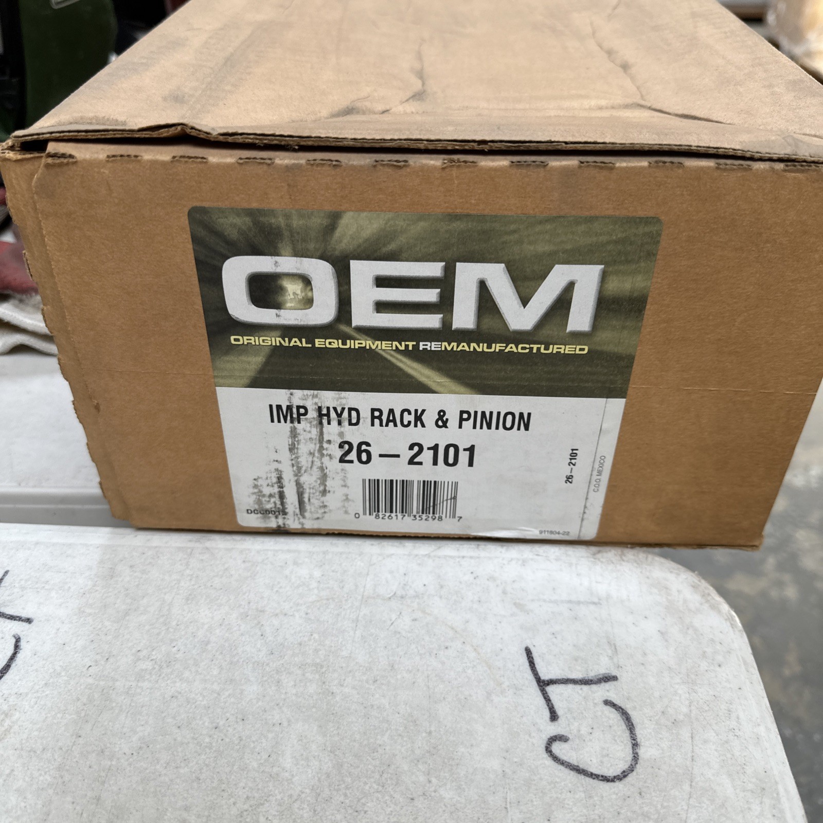 Rack and Pinion Assembly-SOHC Cardone 26-2101 Reman fits 94-95 Mitsubishi Galant - Image 4