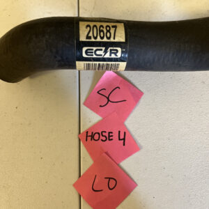 Radiator Coolant Hose-Molded Coolant Hose Gates Standard ECR 20687