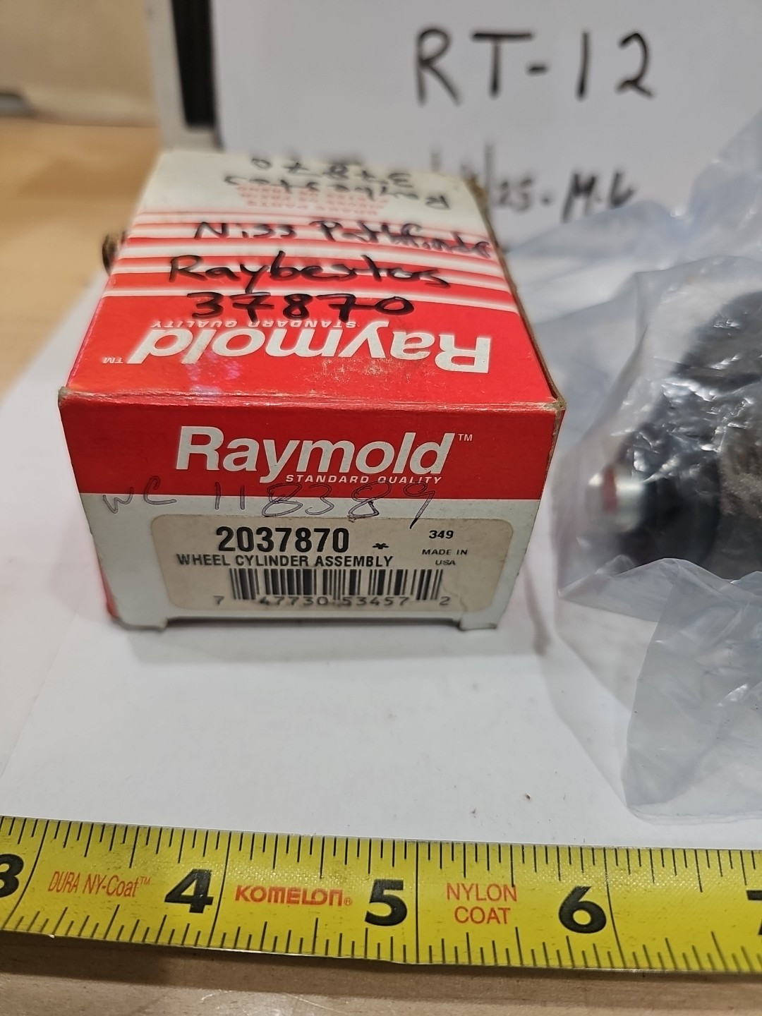 Raymold 2037870 Rear Wheel Brake Cylinder (Cross Ref # 37870) - Image 4
