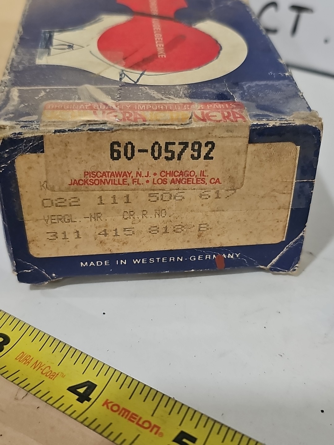 Right Outer Tie Rod For Alfa Romeo Giulia, Spider, BMW 1500 1600 - Image 3